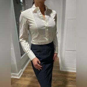 Boss designer cotton dress shirt size 2